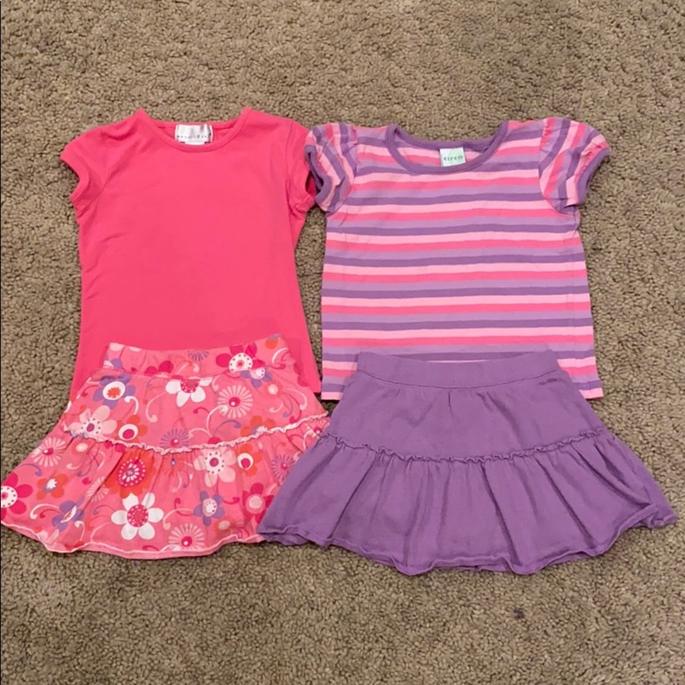 2 girls outfits